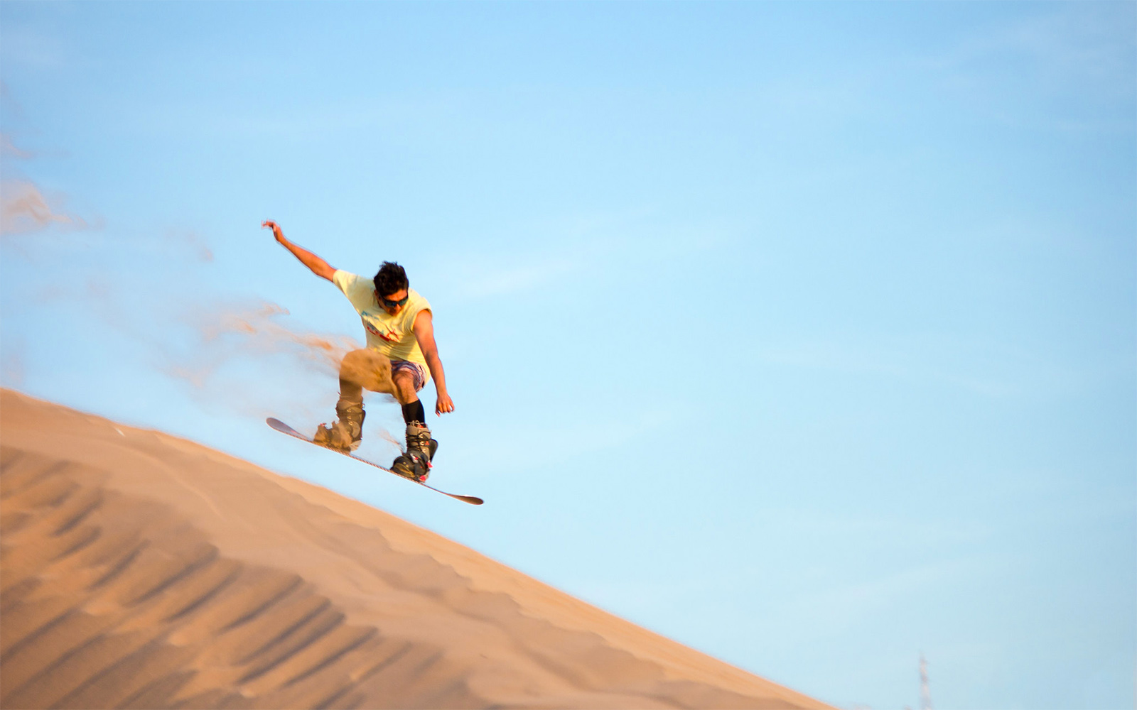 Sahara Desert Tour - Activities - Sandboarding - Sand Board