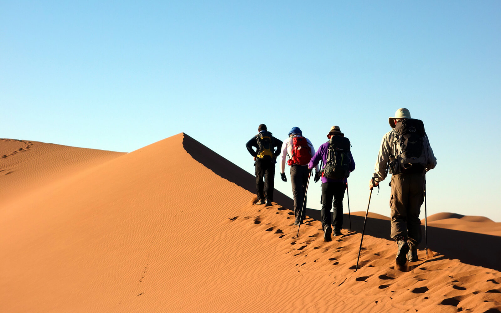 Sahara Desert Tour - Activities - Sandboarding - Trekking in Morocco