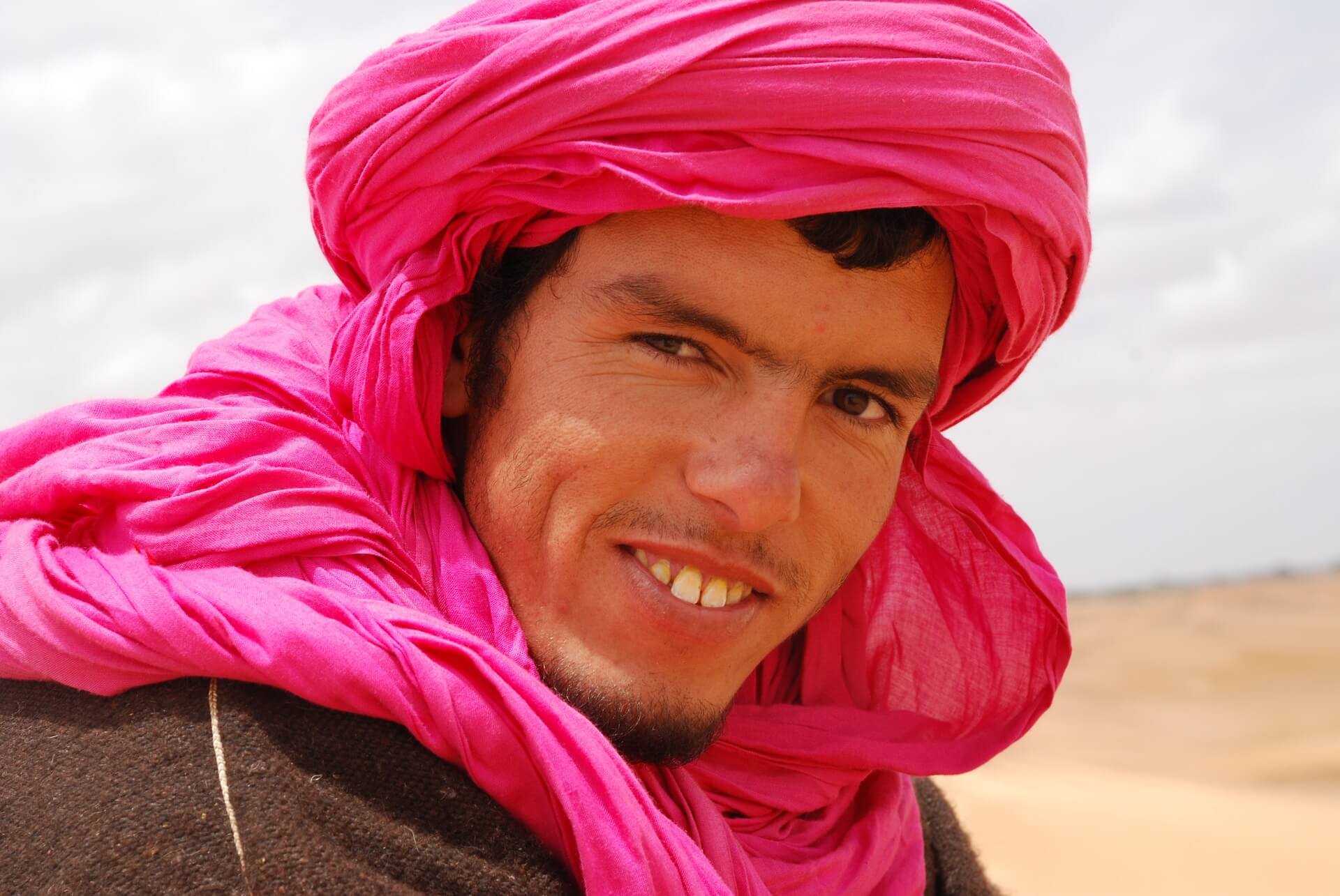 Excursão ao deserto do Saara - O Amazigh/Berber, o homem berbere do deserto de Marrocos