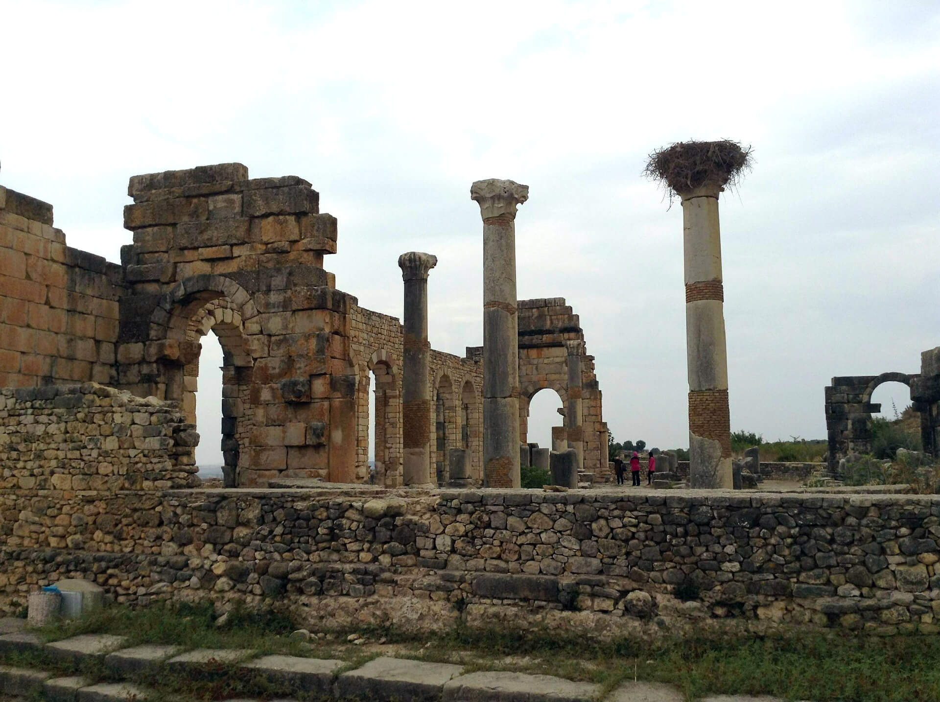 Excursão ao Deserto do Saara - O que fazer e ver em Fez - Antigas Ruínas Romanas de Volubilis