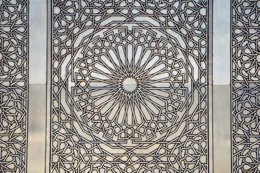 Casablanca oceanfront skyline with modern buildings and coastal promenade