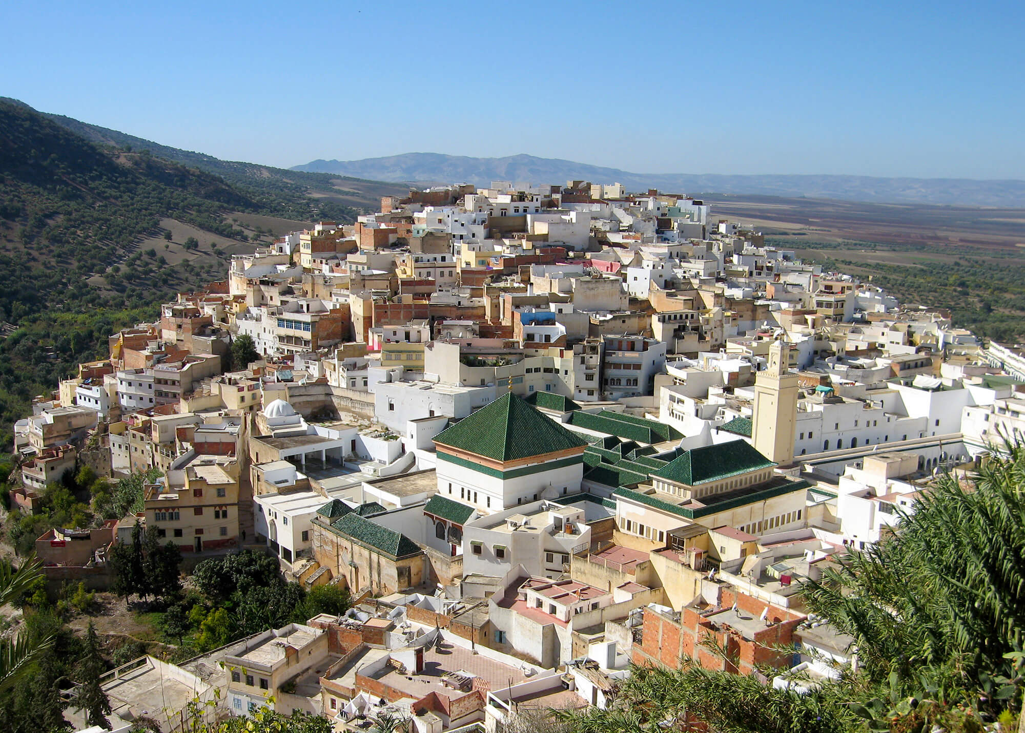 Excursão ao Deserto do Saara - O que ver e fazer em Meknes, uma das maiores cidades antigas de Marrocos - Moulay Idriss